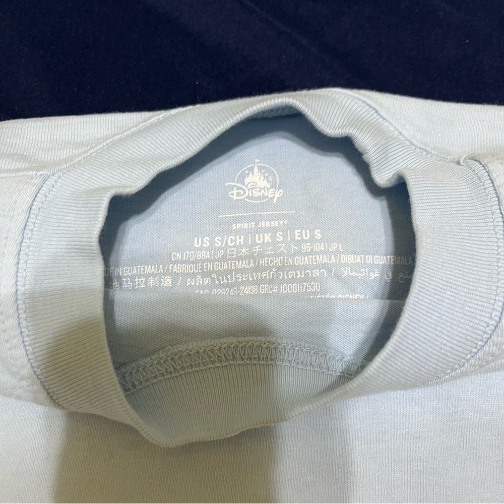 Disney Magic Kingdom Attraction & Character Letters Spirit Jersey NWT - Picture 7 of 8